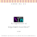 vita: Építészet a képzõmûvészetben 2002. 06. 05.-én