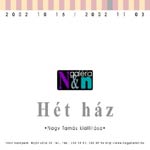 Hét ház Nagy Tamás kiállítása 2002. 10. 16 - 2002. 11. 03.-ig
